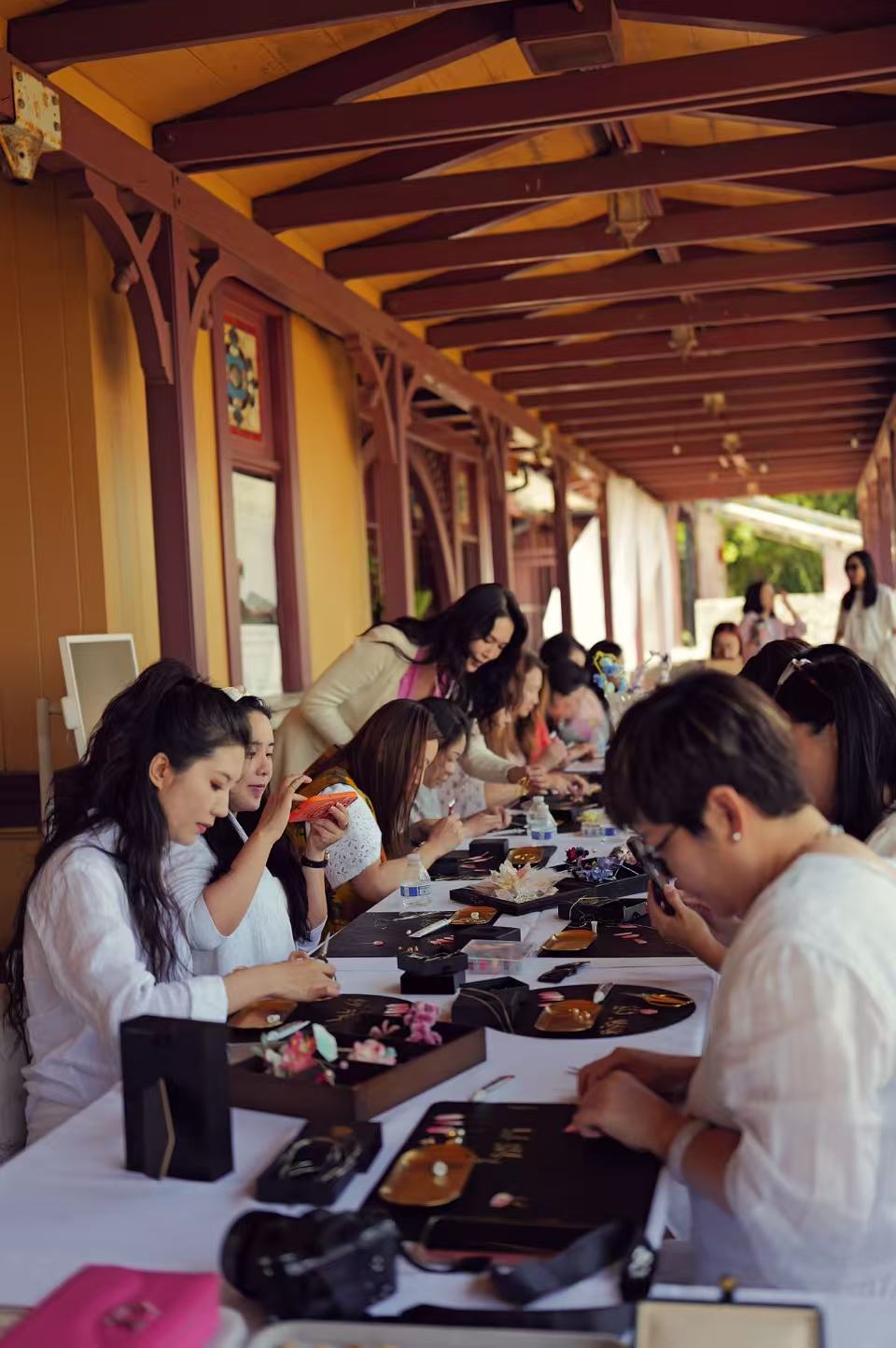 Participants with finished creations